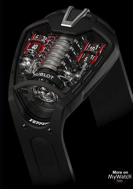 hublot la ferrari rubber strap